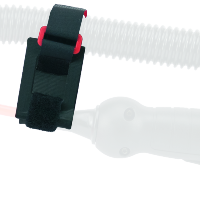 Cable-hose connector medium